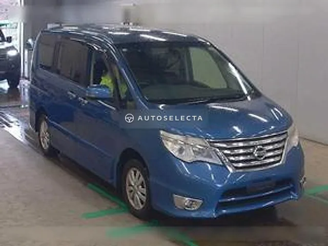 Nissan Serena 2015, auction grade 3.5