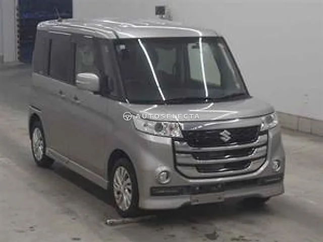 Suzuki Spacia Custom 2017, auction grade 3.5