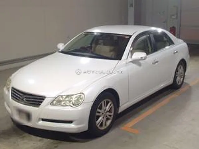 Toyota Mark X 2008, auction grade 3.5