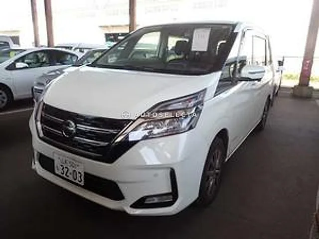 Nissan Serena 2020, auction grade 3.5
