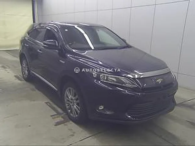 Toyota Harrier 2014, auction grade 3.5