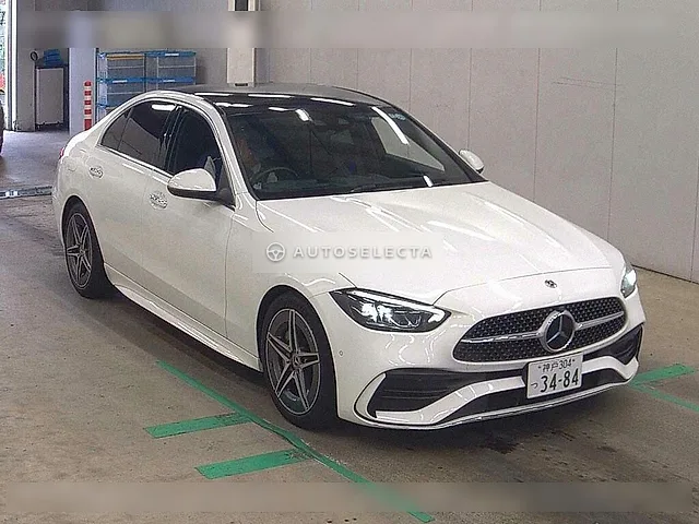 Mercedes-Benz C-Class 2022, auction grade 4.5