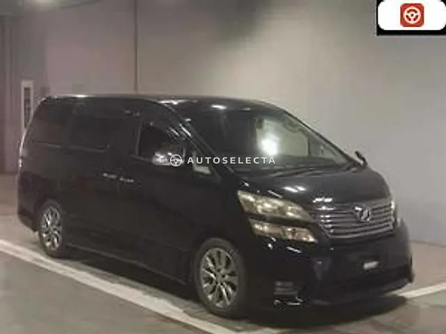 Toyota Vellfire 2011, auction grade 3.5