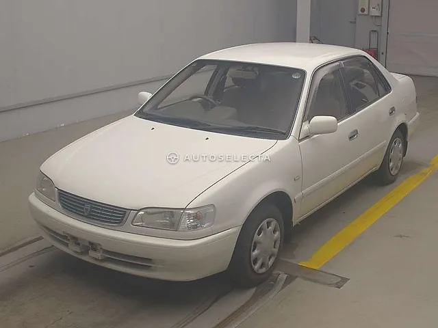Toyota Corolla 1999, auction grade 3.5