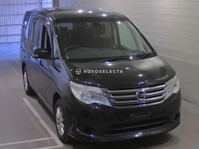 Nissan Serena 2015, auction grade 3.5