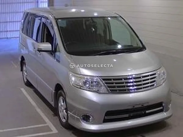 Nissan Serena 2009, auction grade 3.5