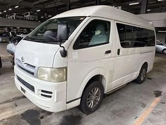 Toyota Hiace Van 2004, auction grade 3