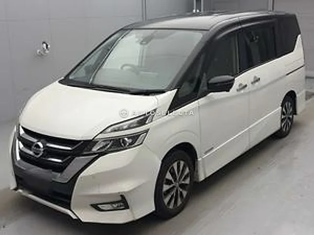 Nissan Serena 2019, auction grade 3.5