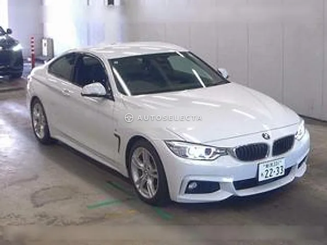 BMW 4 Series 2015, auction grade 4.5