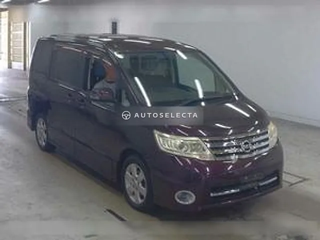 Nissan Serena 2009, auction grade 3.5