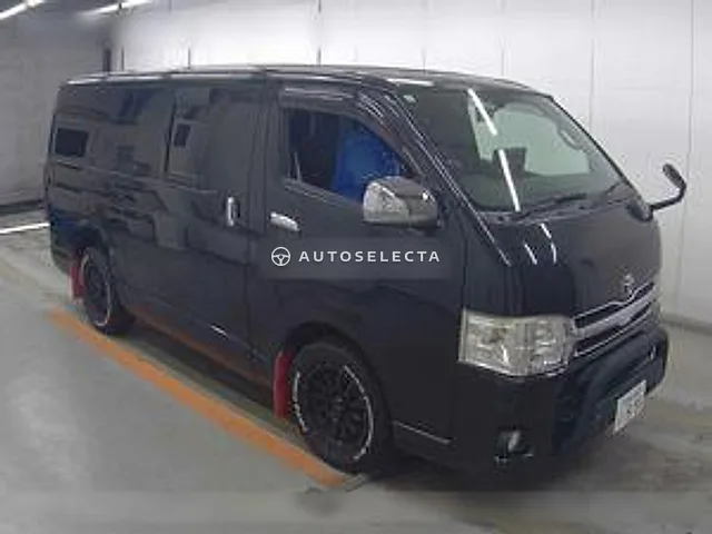 Toyota Hiace Van 2013, auction grade 4