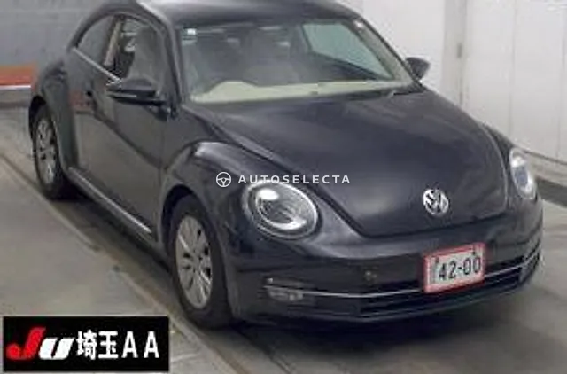 Volkswagen The Beetle 2015, auction grade 3.5