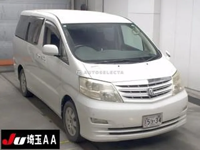 Toyota Alphard 2005, auction grade R