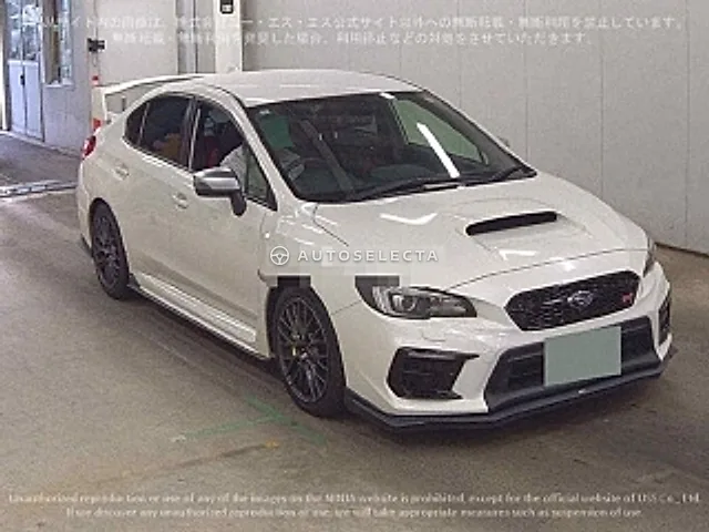 Subaru WRX STI 2019, auction grade 5