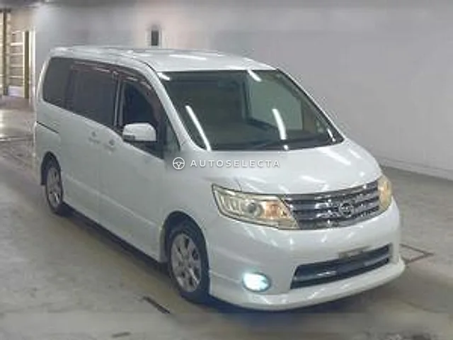 Nissan Serena 2010, auction grade 3.5