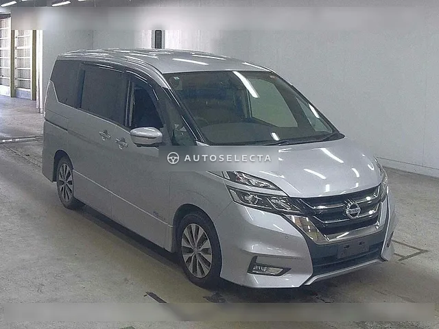 Nissan Serena 2017, auction grade 3.5
