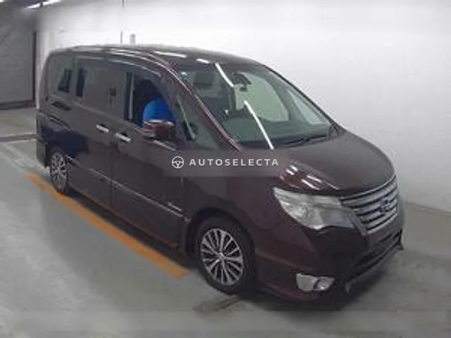 Nissan Serena 2016, auction grade 3.5
