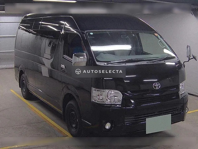 Toyota Hiace Commuter 2016, auction grade 3.5