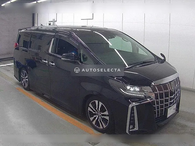 Toyota Alphard 2023, auction grade 3