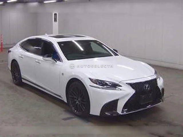Lexus LS 2018, auction grade 3.5
