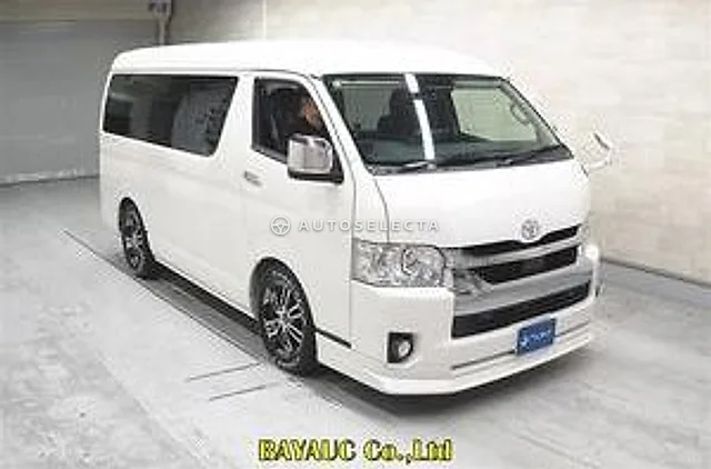 Toyota Hiace Wagon 2021, auction grade 4