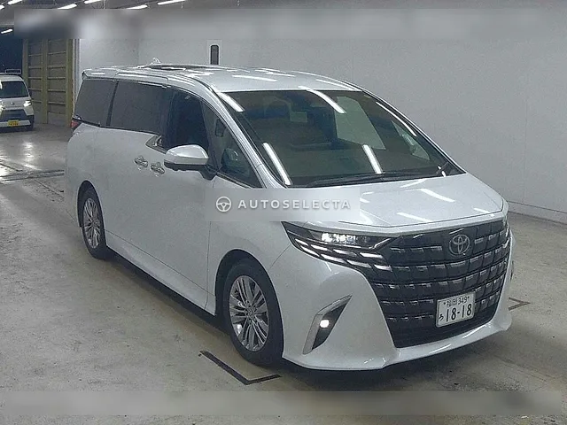 Toyota Alphard Hybrid 2024, auction grade 4.5