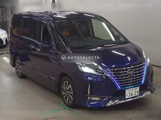Nissan Serena 2021, auction grade 3.5