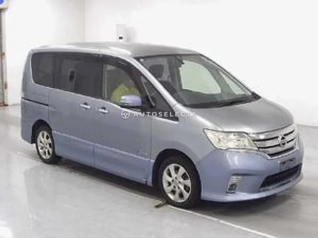 Nissan Serena 2013, auction grade 3.5