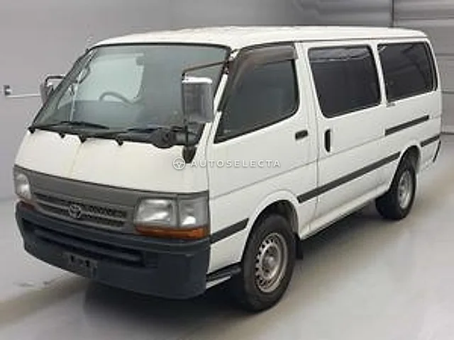 Toyota Hiace Van 2002, auction grade R