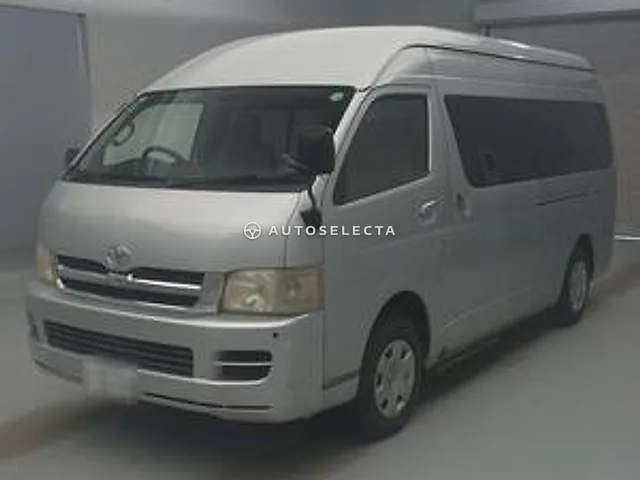 Toyota Hiace Commuter 2006, auction grade 2