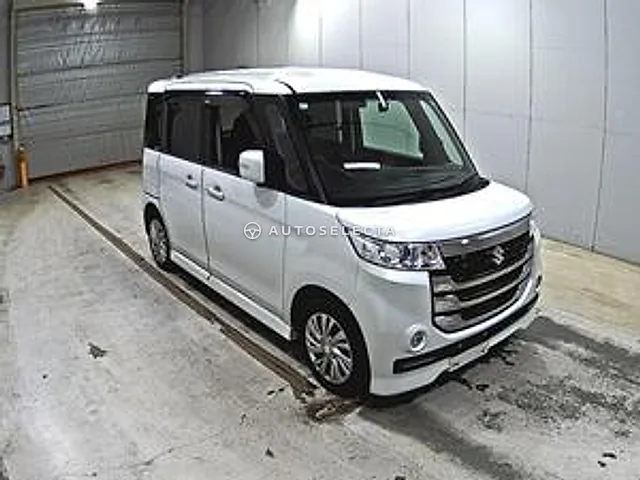 Suzuki Spacia Custom 2017, auction grade 3.5