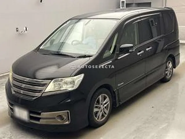 Nissan Serena 2013, auction grade 3