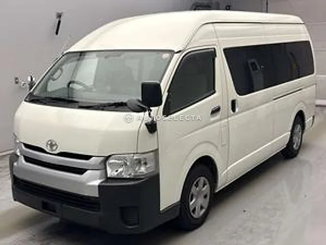 Toyota Hiace Commuter 2016, auction grade 3.5