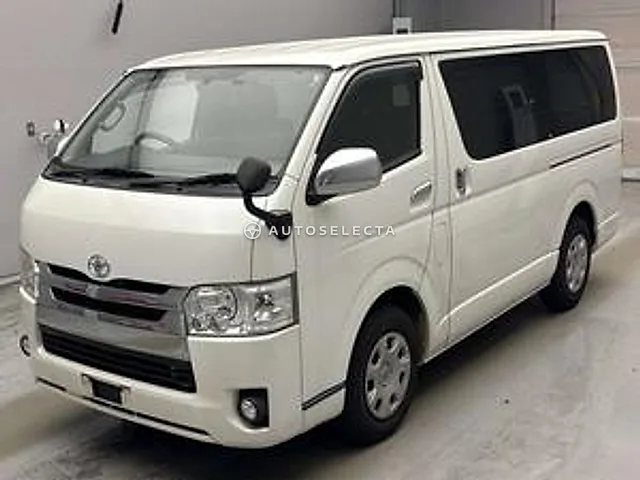 Toyota Hiace Van 2014, auction grade 3.5