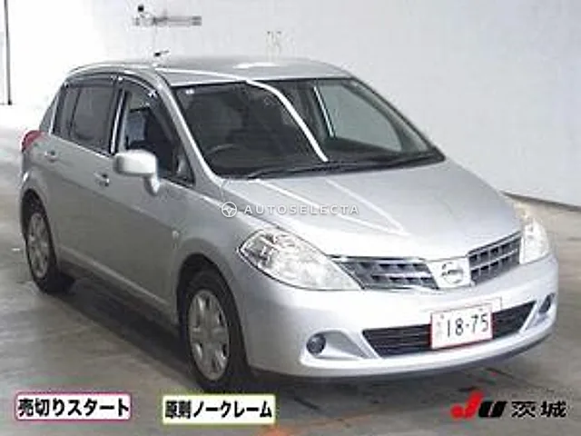 Nissan Tiida 2010, auction grade 3.5