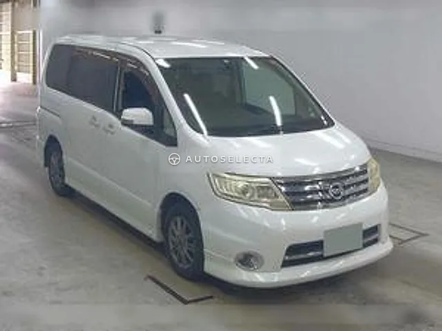 Nissan Serena 2008, auction grade 3.5