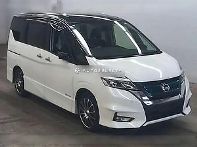 Nissan Serena 2018, auction grade 3.5