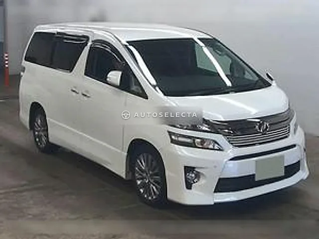 Toyota Vellfire 2015, auction grade 3.5