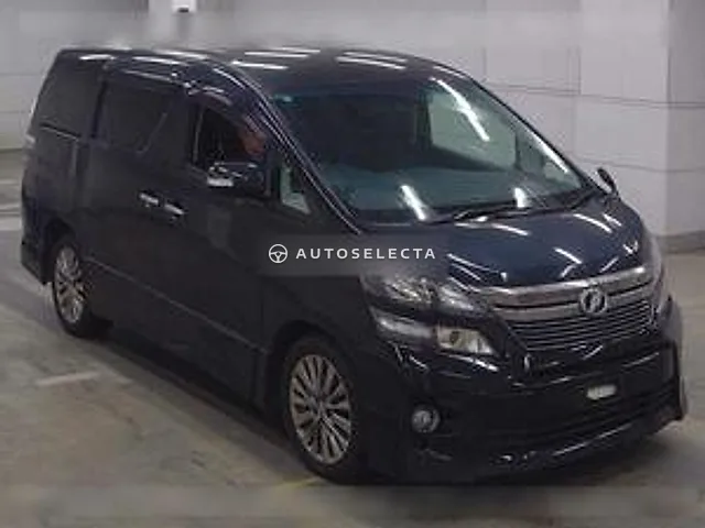 Toyota Vellfire 2014, auction grade 3