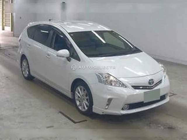 Toyota Prius Alpha 2014, auction grade 4