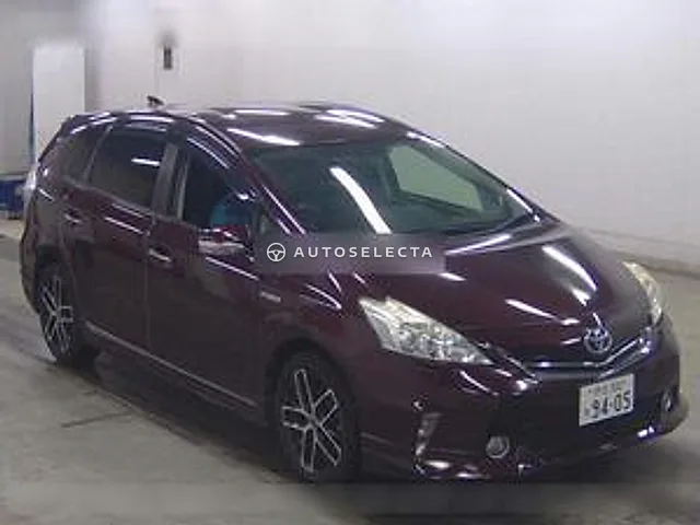 Toyota Prius Alpha 2014, auction grade 4