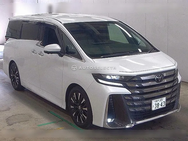 Toyota Vellfire Hybrid 2025, auction grade 5