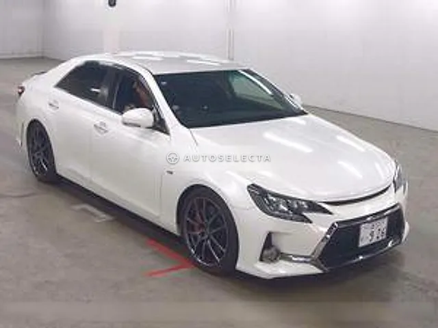 Toyota Mark X 2014, auction grade 4