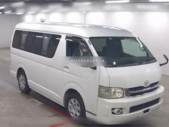 Toyota Hiace Wagon 2008, auction grade 3