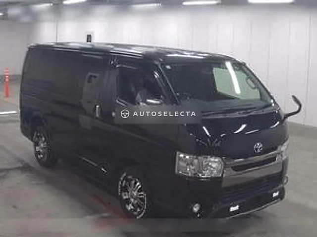 Toyota Hiace Van 2016, auction grade 4