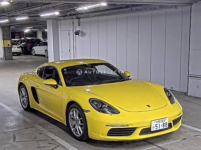 Porsche 718 Cayman 2017, auction grade 4