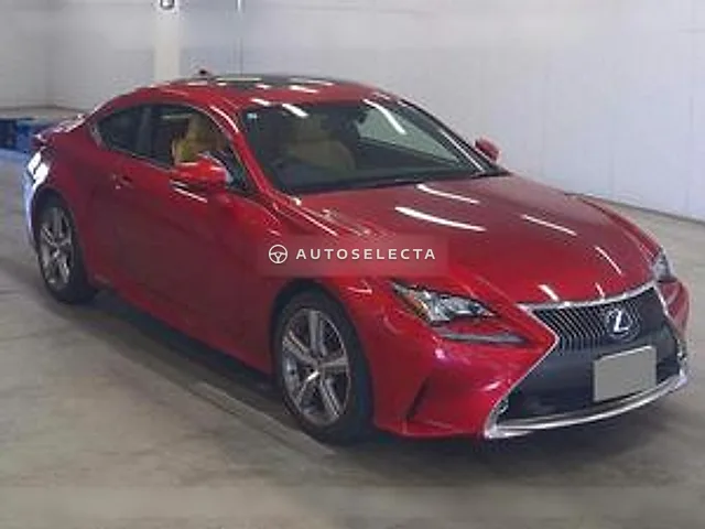 Lexus RC 2015, auction grade 4.5