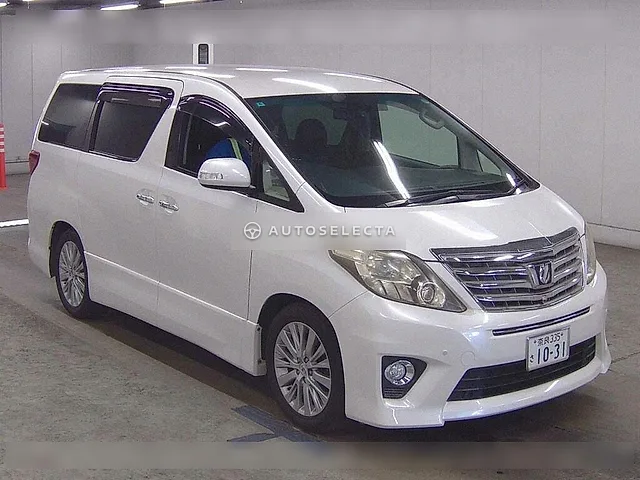 Toyota Alphard 2012, auction grade R