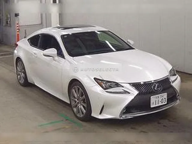 Lexus RC 2014, auction grade 4.5