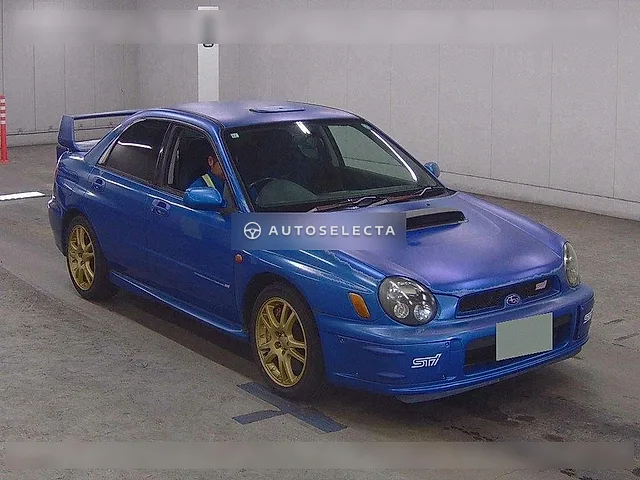 Subaru Impreza WRX STI 2001, auction grade 3